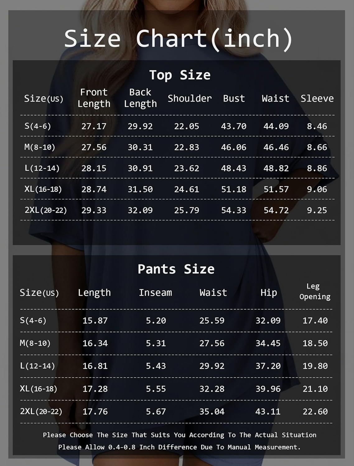 ATHMILE Womens Two Piece Short Lounge Sets Spring Summer Casual Oversized Shirts Airport Travel Outfit Beach Vacation 2026 - Image 7