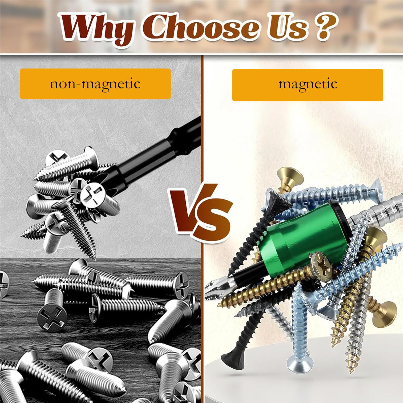 Magnetic Screwdriver Ring - Strong Grip! -5