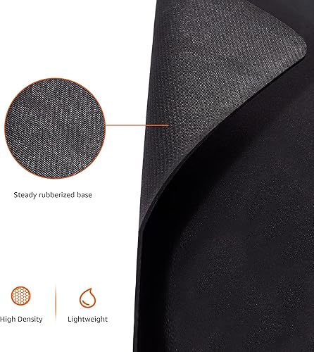 Miniatura 2 de Tienda Basics Alfombrilla de mouse grande extendida para computadora - Negro