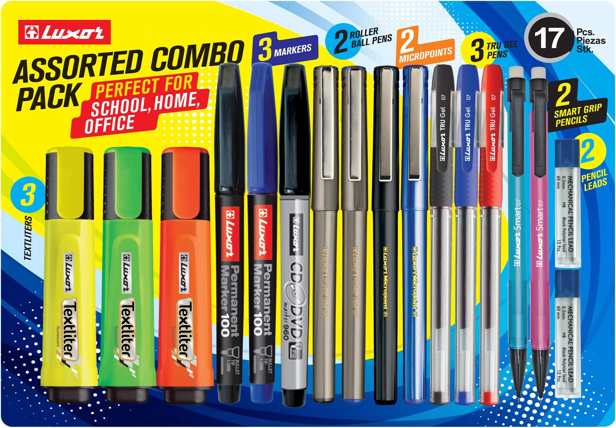 Assorted Combo Pack Office Set, Pack of 17