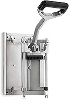 New Star Foodservice 1028966 Heavy Duty 1/4" French Fry Cutter with Wall Mount Bracket - Commercial Grade Kitchen Tool