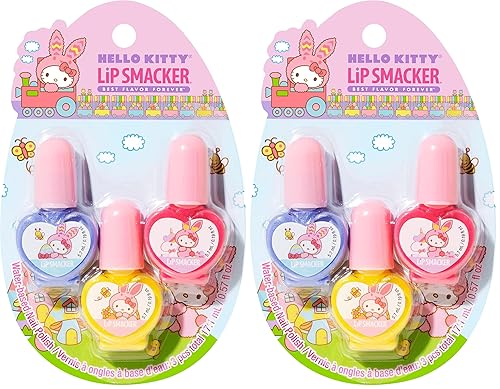 Vista 18 de Lip Smacker Trío de esmaltes de uñas de Pascua - Hello Kitty Set de maquillaje Disney Frozen 2