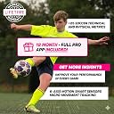 Playermaker Smart Football Tracker, 25+ Technical & Physical Football Training Metrics, 12 Month Access to Playermaker Technology App Included, Next-Level Precision Beyond GPS Trackers, Large gallery image
