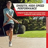 Vista 5 de Buy Jump Ropes Cuerda para saltar diseño de regaliz con mango corto Rojo/Azul