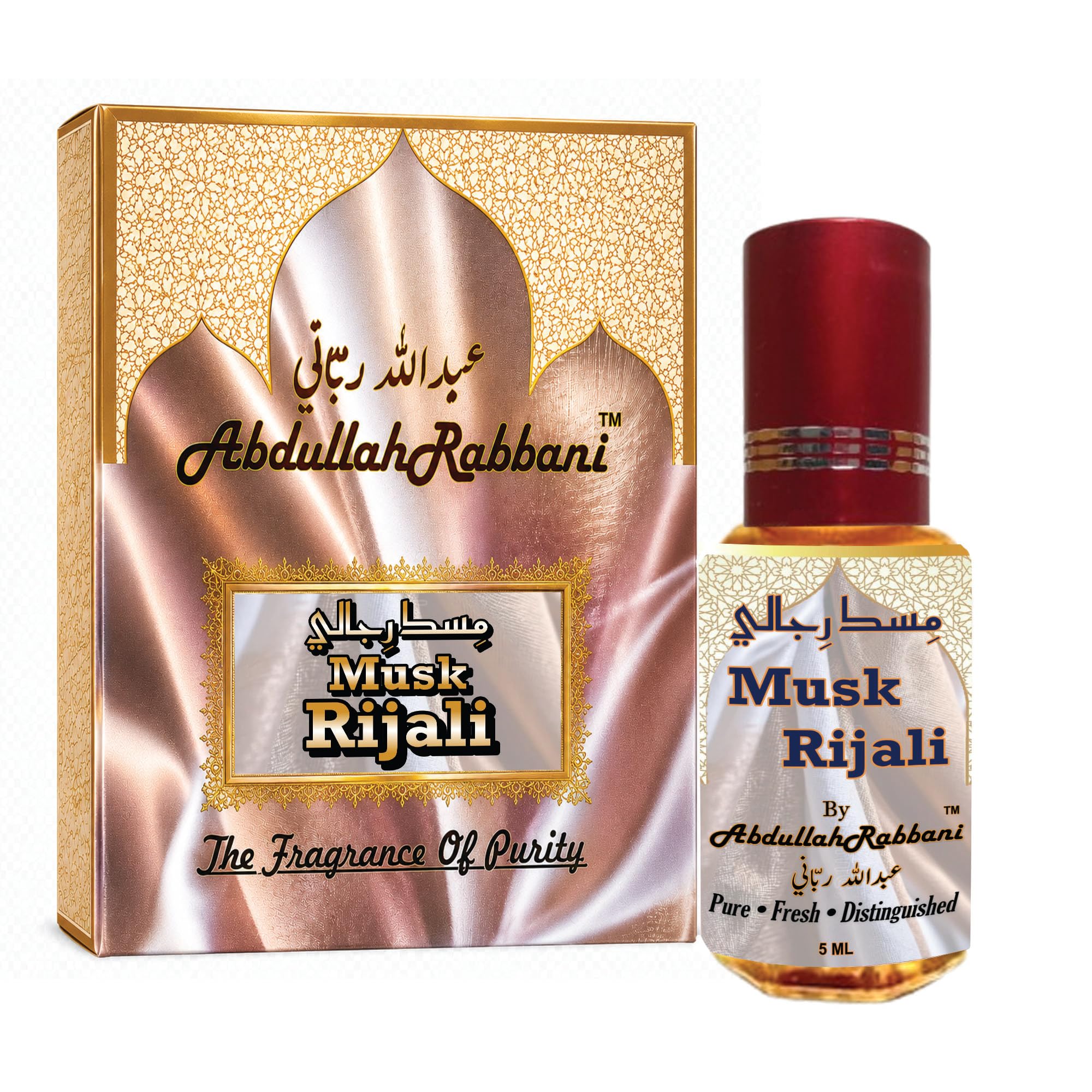 Musk Rijali Attar by AbdullahRabbani – Rich Musky Woody with Warm Oriental Elegance | Itra | Ittar | Alcohol Free Oil Based Perfume | Long Lasting Premium Fragrance | Unisex Attar 5 ML-image-24