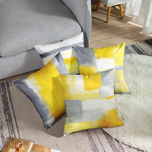 Miniatura 3 de Britimes - Juego de 4 fundas de almohada decorativas para cama, sofá, sofá, fundas de almohada, 18 x 18 in, 4 unidades