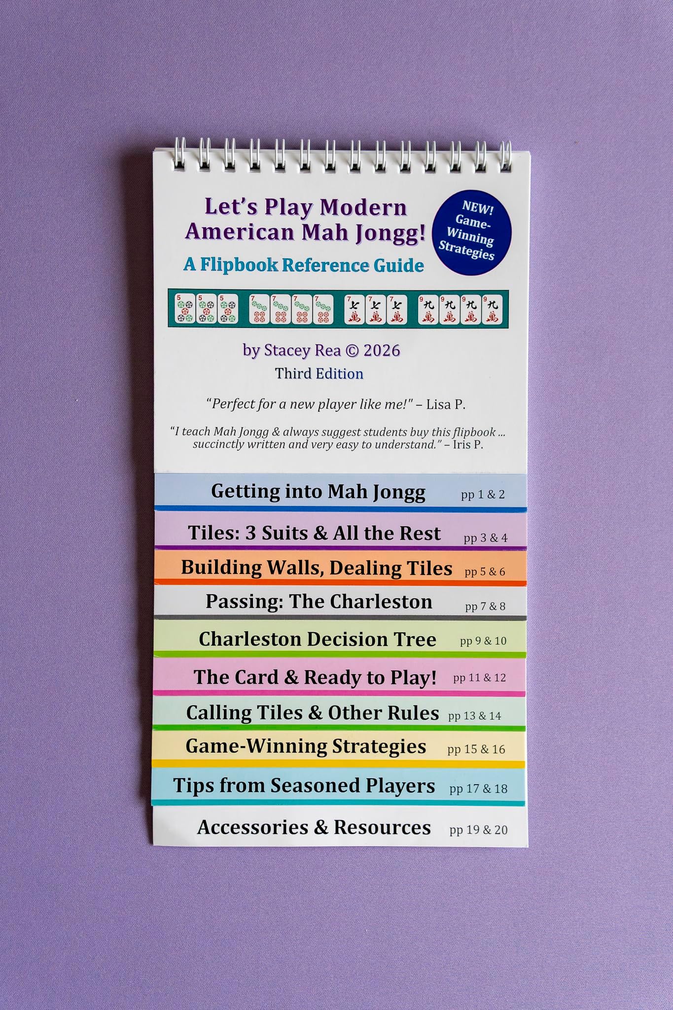 Let's Play Modern American Mah Jongg! A Flipbook Reference Guide (Second Edition)