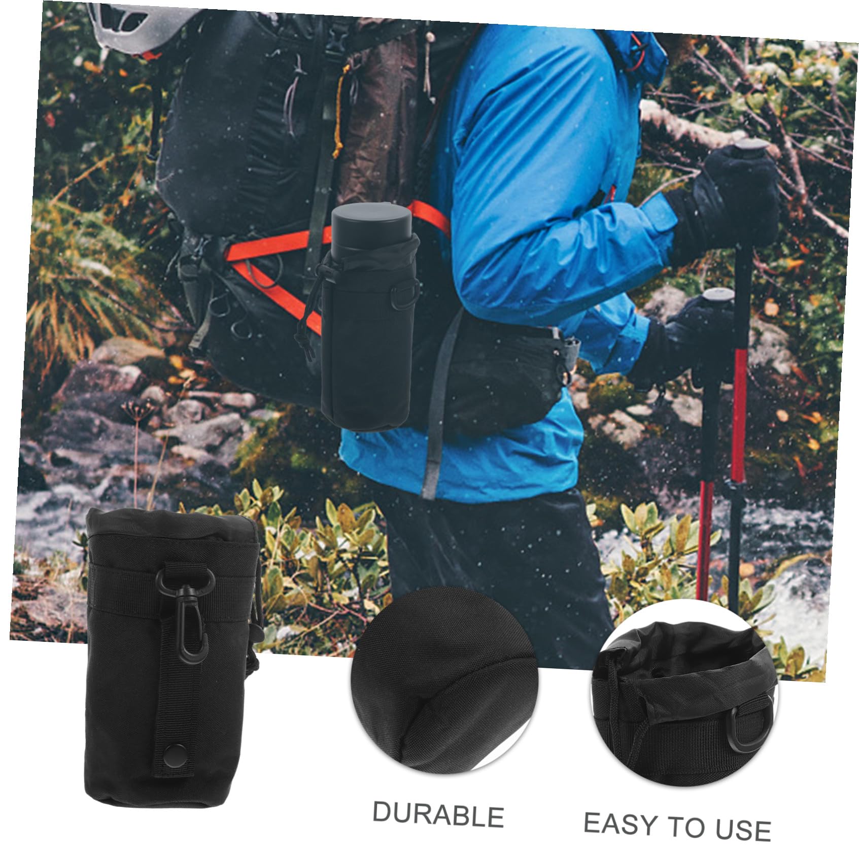 Happyyami 5stücke Schutz Wasserflasche Hülle Tragbare Isolierte Flasche Tasche Robuste Und Wasserabweisende Flasche Sleeve Für Outdoor-aktivitäten Geeignet Für Flaschen Und Tassen