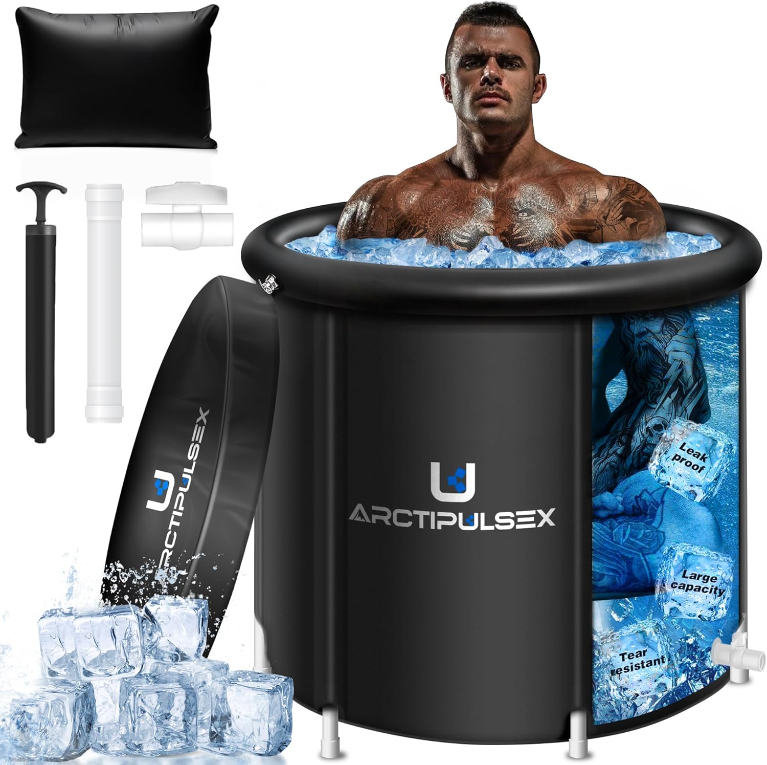 Ice Bath Tub for Cold Plunge, Ice Bath Tub for Athletes, Cold Tub