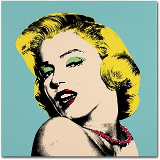 Trademark Fine Art Andy Warhol by Mark Ashkenazi Wall Decor, 24 by 24"