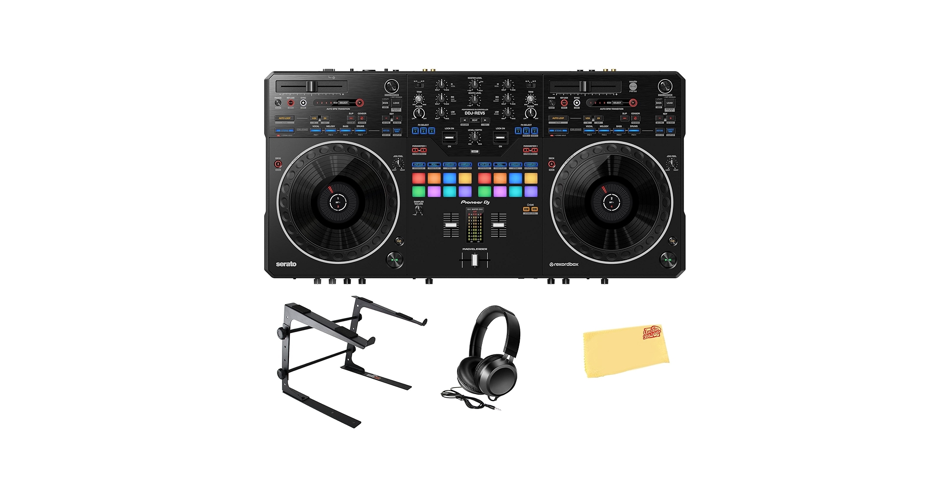 Pioneer DJ DDJ- rev5 DJコントローラー Amazon.com: Pioneer DJ DDJ-REV5 4-deck DJ Controller with
