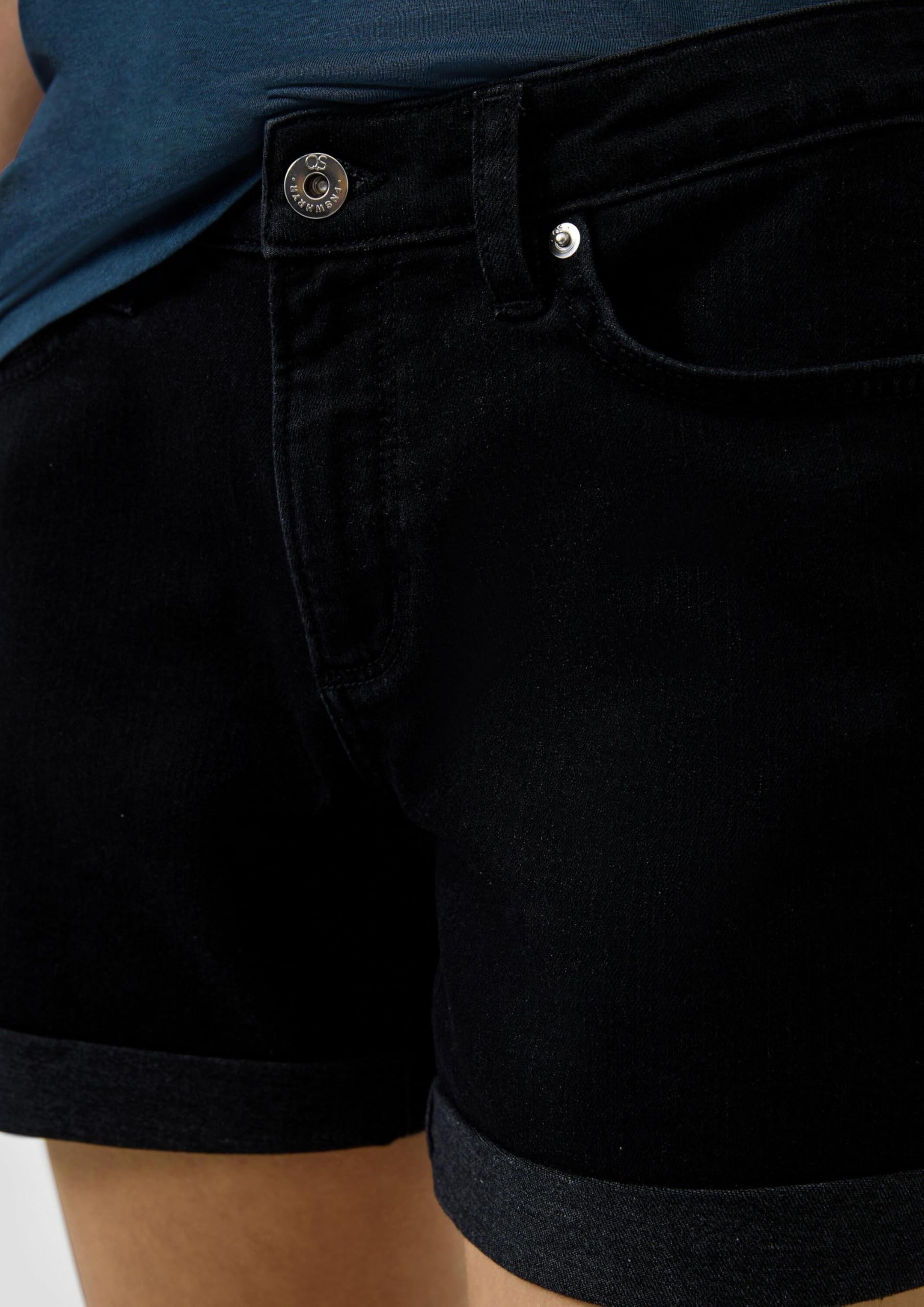 QS Jeans-Shorts Abby/Mid Rise/Slim Fit