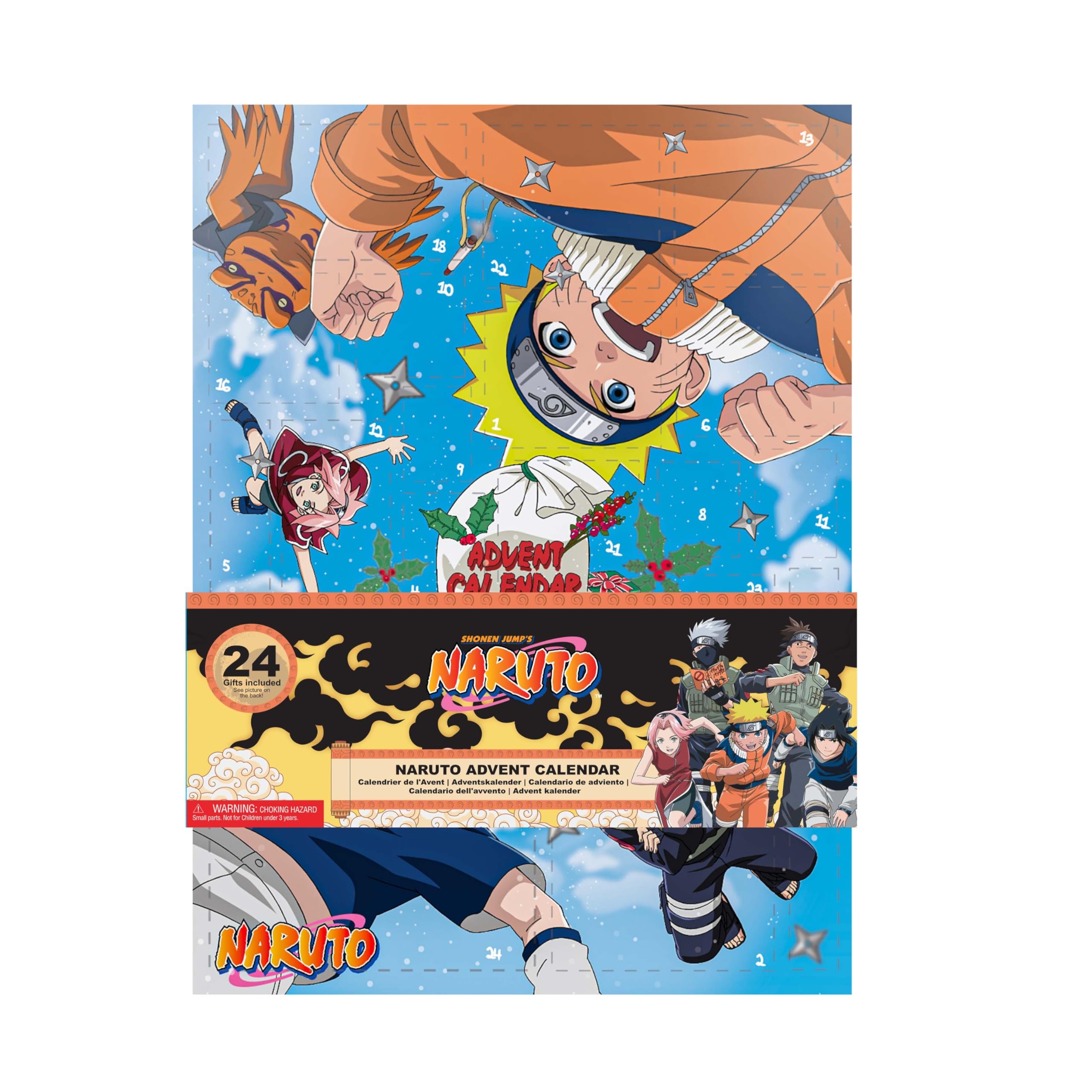 CINEREPLICAS - Calendario dell'Avvento Naruto 2025 - Licenza ufficiale