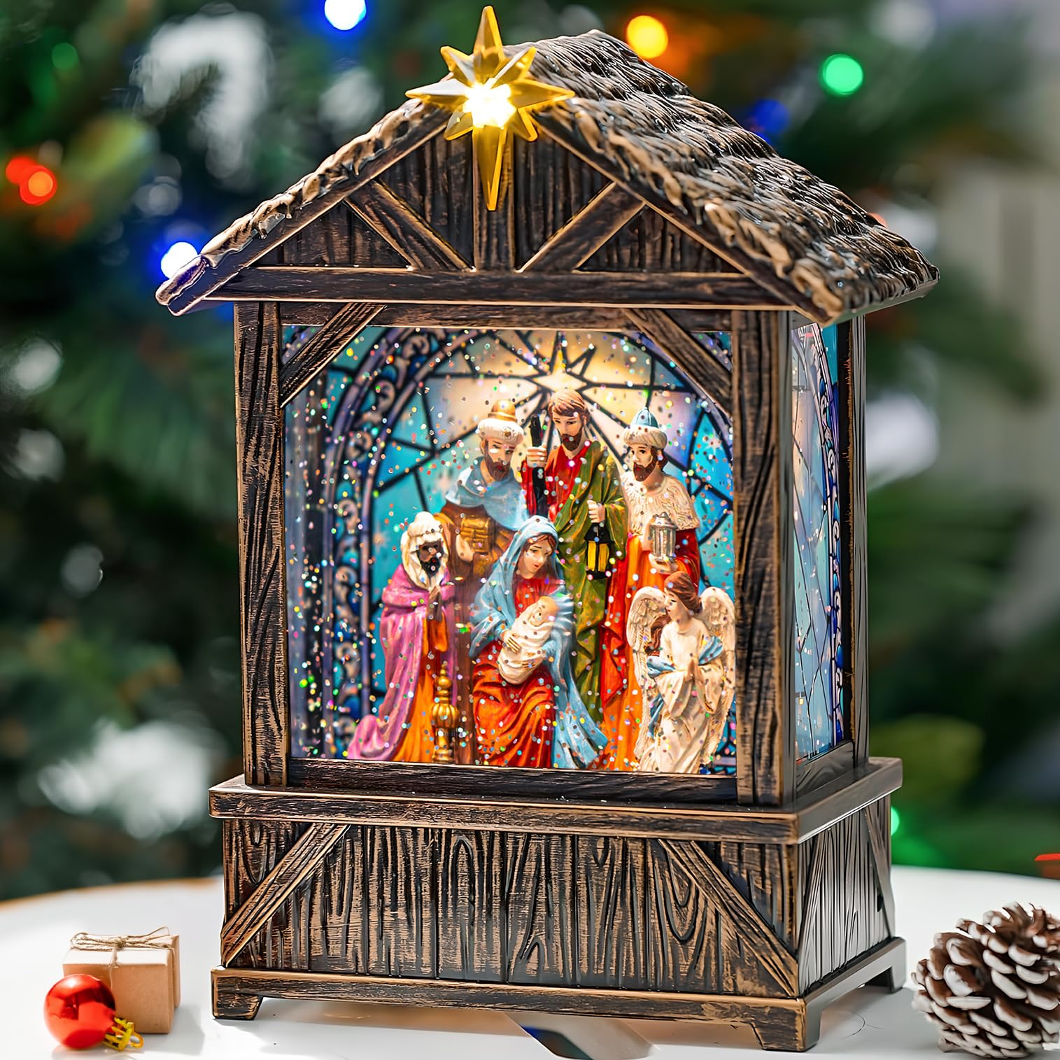 Solgicar Nativity - snow globes | Mubboo