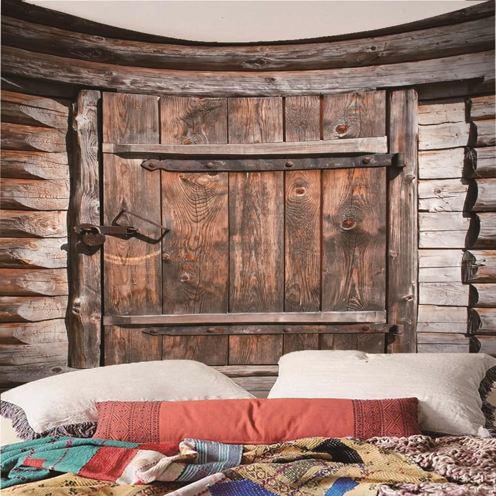 Wycian Wall Hanging Decor - Arazzo da parete per camera da letto, in microfibra, 240 x 220 cm (larghezza x altezza)