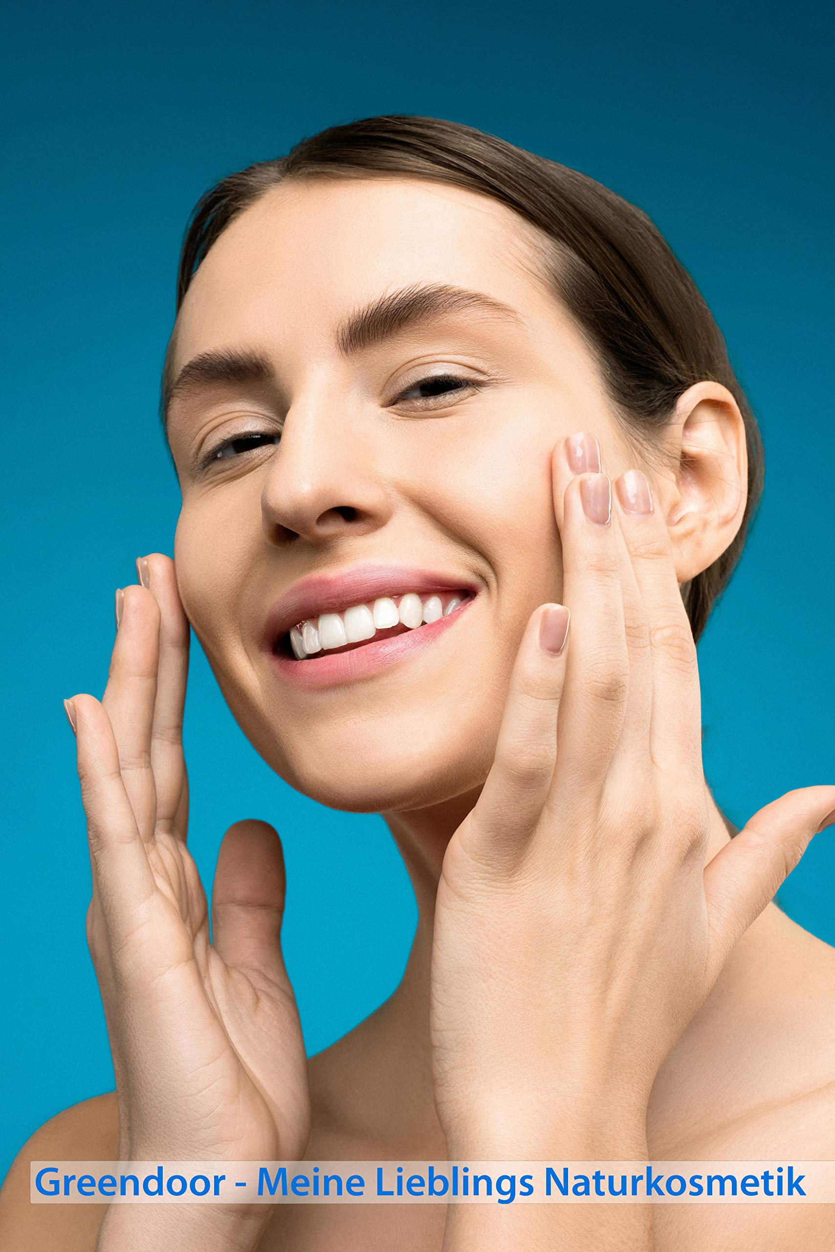 GREENDOOR Anti-Pickel-Set Exclusive, Anti Pickel Balsam + basischer Reinigungsschaum + Gesichtspeeling + weiche Premium Gesichtsbürste Olivenholz, Naturkosmetik natürlich ohne Tierversuche