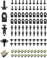 Kit 170 Pezzi Clip E Viti Auto | Clip A U E Viti Autofilettanti | Per Fissaggio Parafanghi E Pannelli - Foto 13