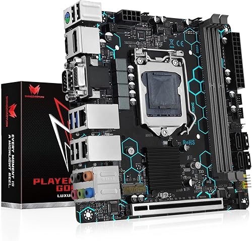 SHANGZHAOYUAN Placa base H97 Strong LGA 1150 para procesador Intel Core i7i5i3E3 de 4 generación (Mini ITX, DDR3, PCIe 3.0, NVME M.2, SATA 6Gbs,