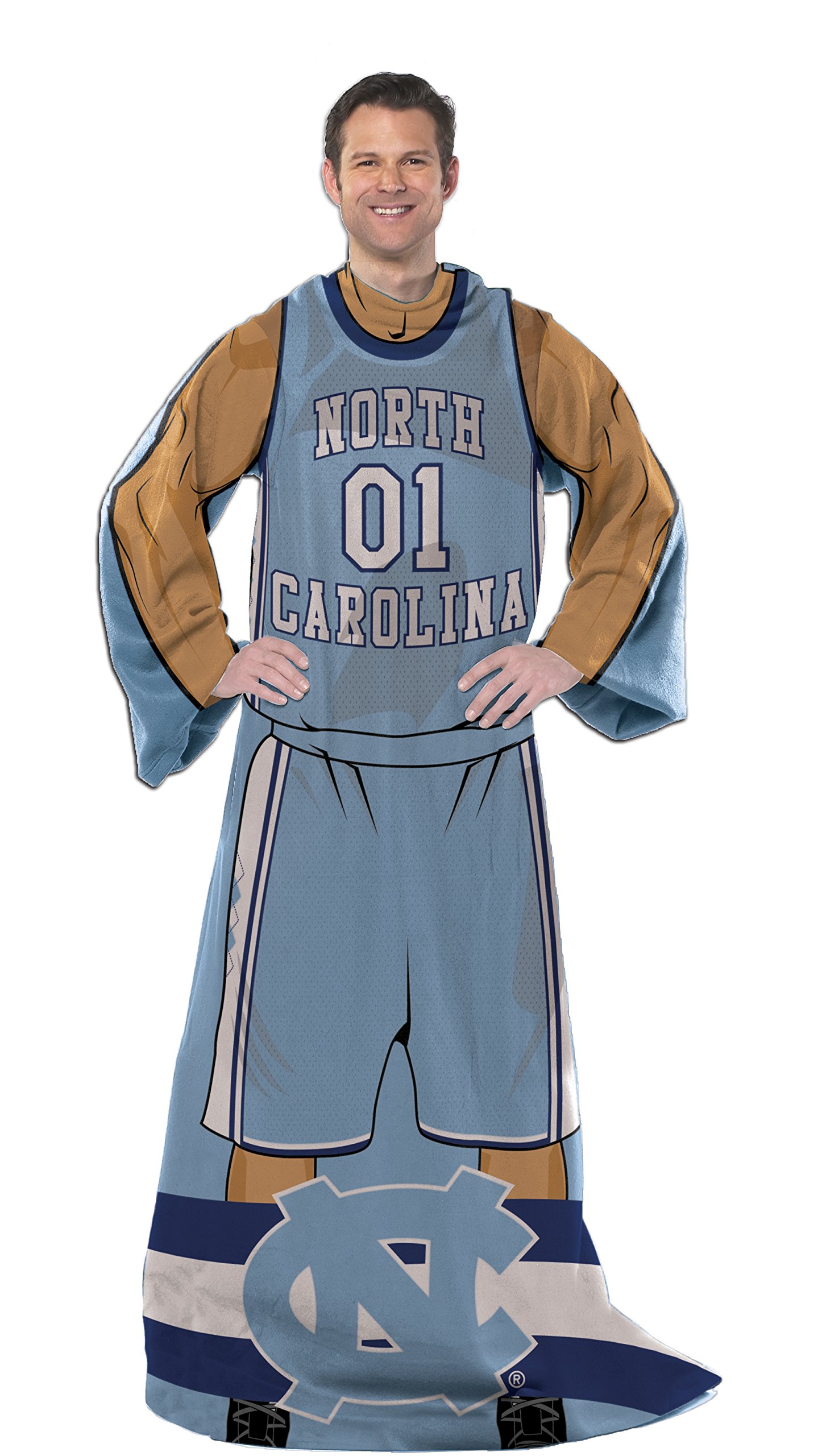 Northwest NCAA North Carolina Tar Heels Unisex-Adult Full Body