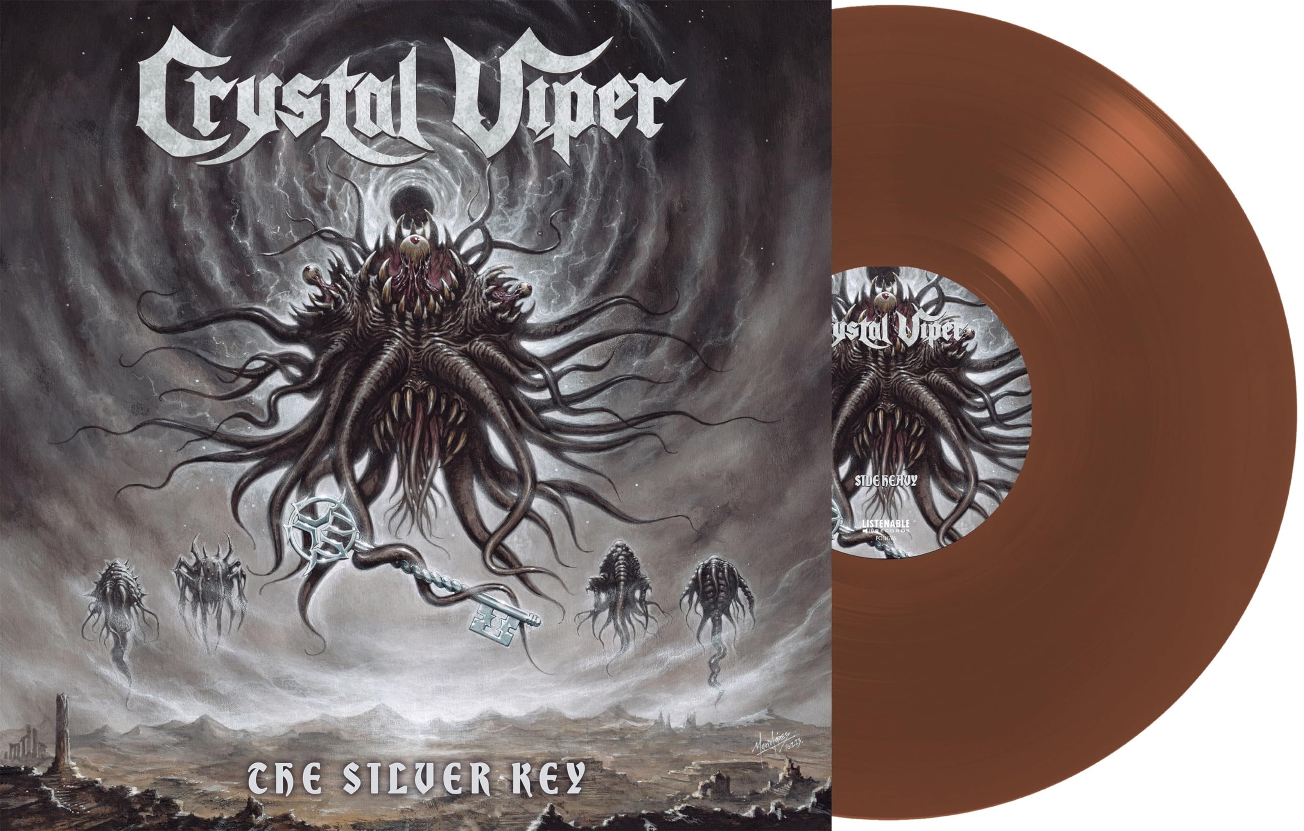 Crystal Viper Silver Key LP New 3760053847652