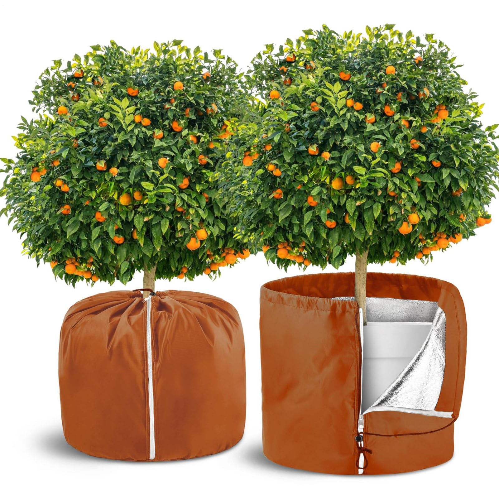 Blumentopf Frostschutz Abdeckung Wiederverwendbar Und Wasserdicht Sowie