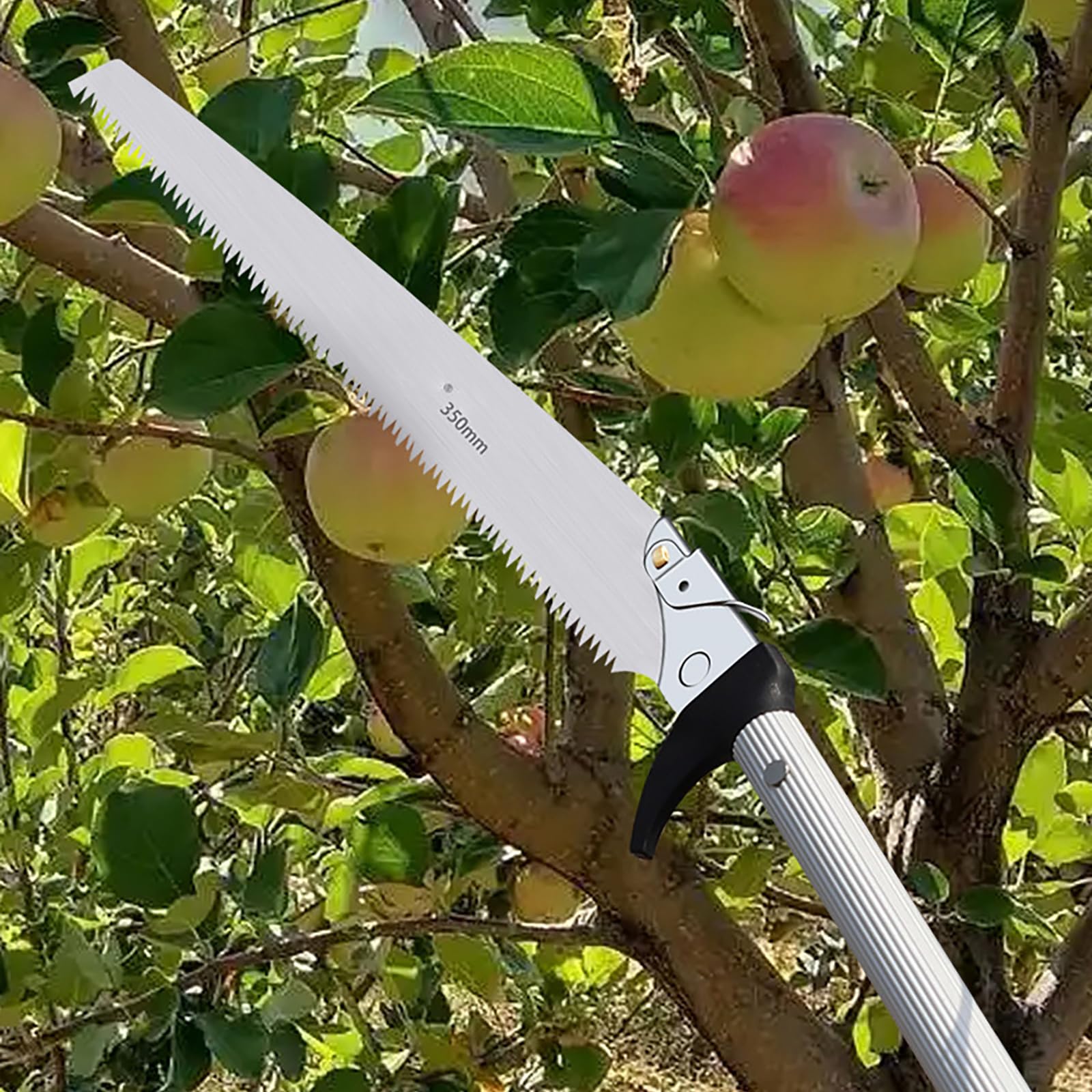 Podadora Telescópica De 1,2 M Para Árboles. Cortadora De Ramas Altas Con 2 Cuchillas. Herramienta Para Podar Árboles De Jardín, Para Recortar Patios Y Jardines,C