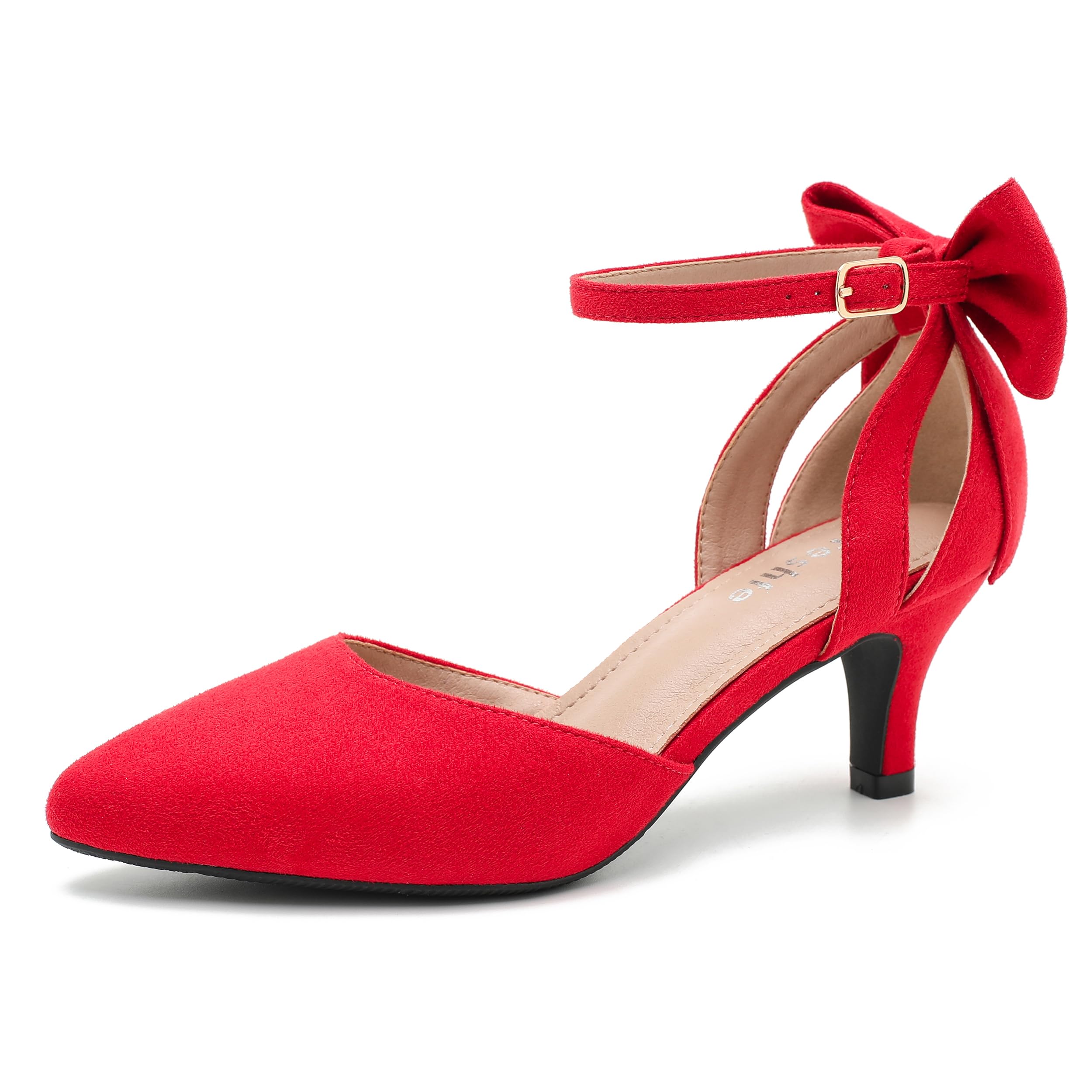 Fereshte Womens Heels Red