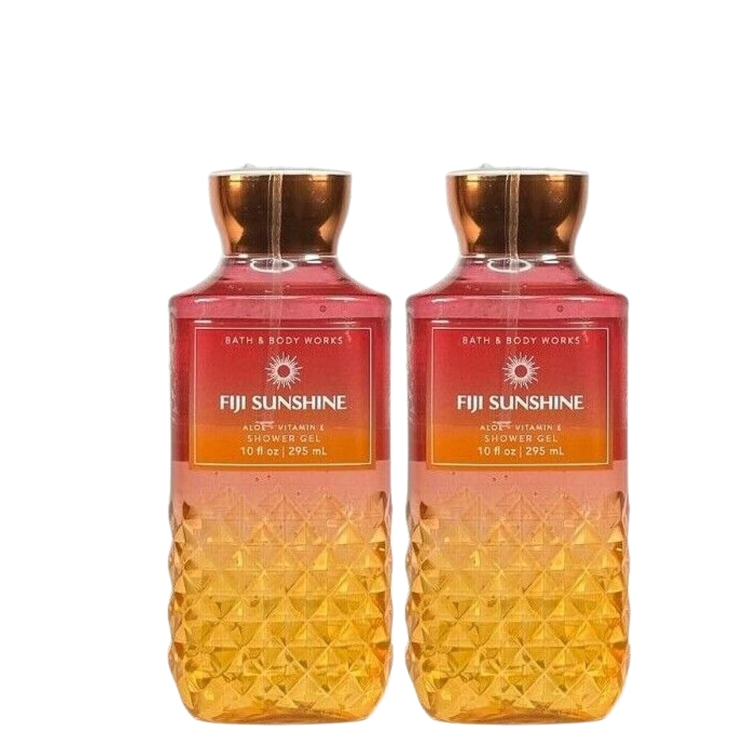 Bath & Body Works Shower Gel Gift Set 10oz Each Pack of 2 (Bright Christmas Morning)