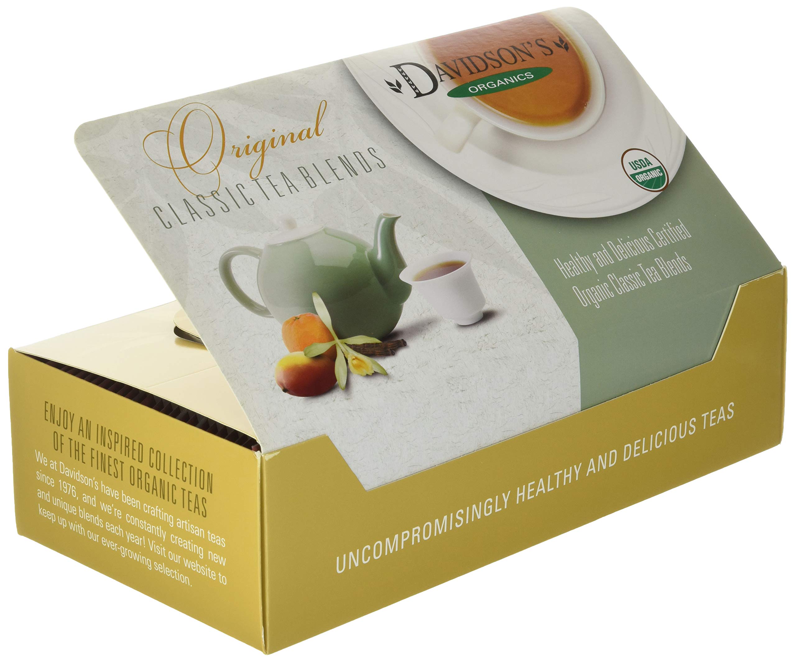Amazon.com : Davidson's Organics, Assorted Decaf & Herbal Tea