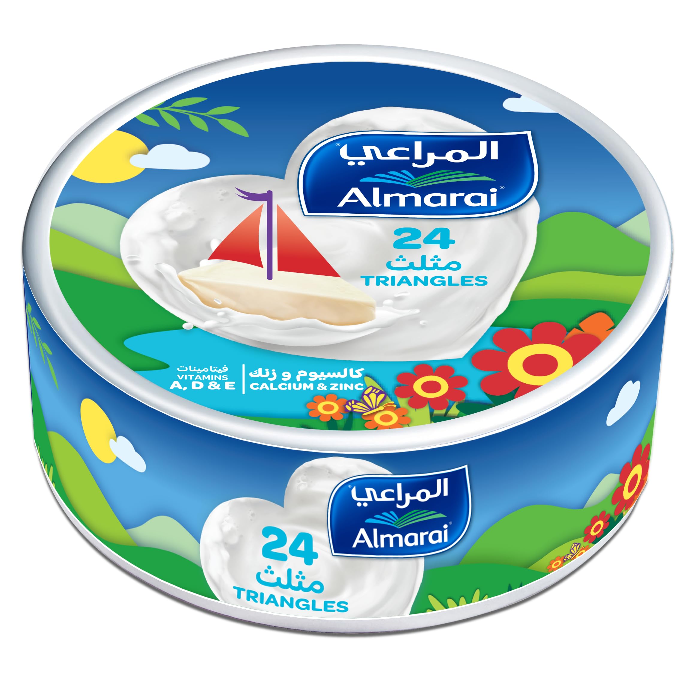 Almarai Kids Triangle Cheese, 360G