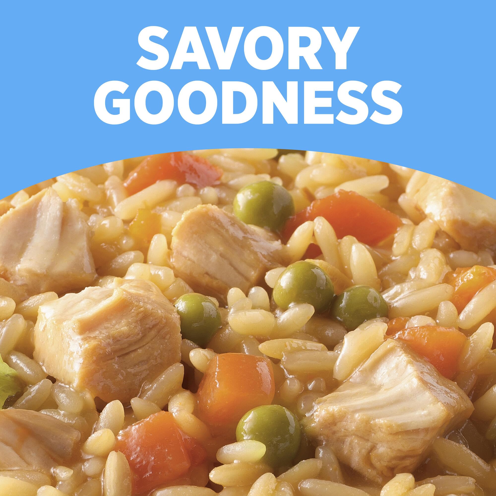 HORMEL COMPLEATS Rice & Chicken Microwave Tray, 7.5 Ounces (Pack of 7)