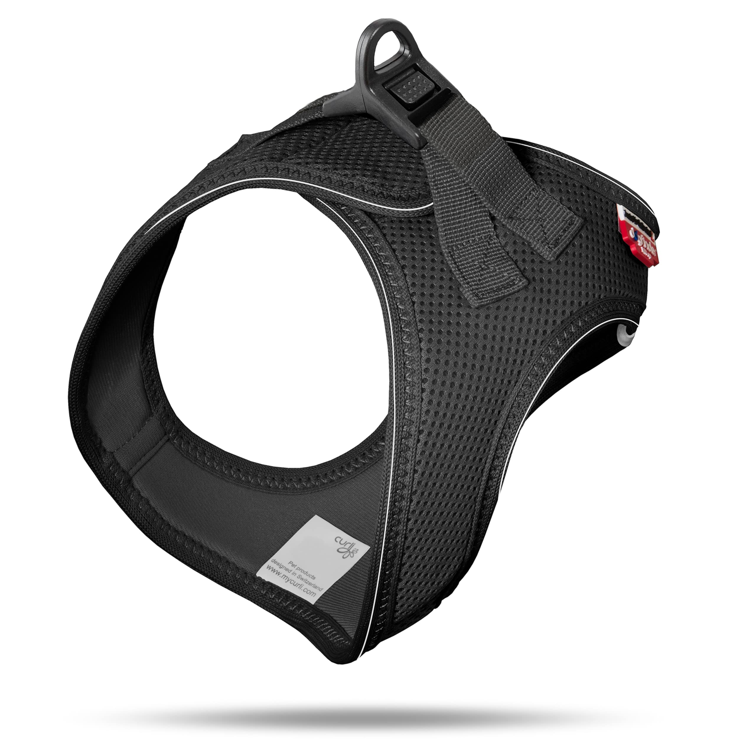 Vest Harness D-Ring Buckle Black 2XS