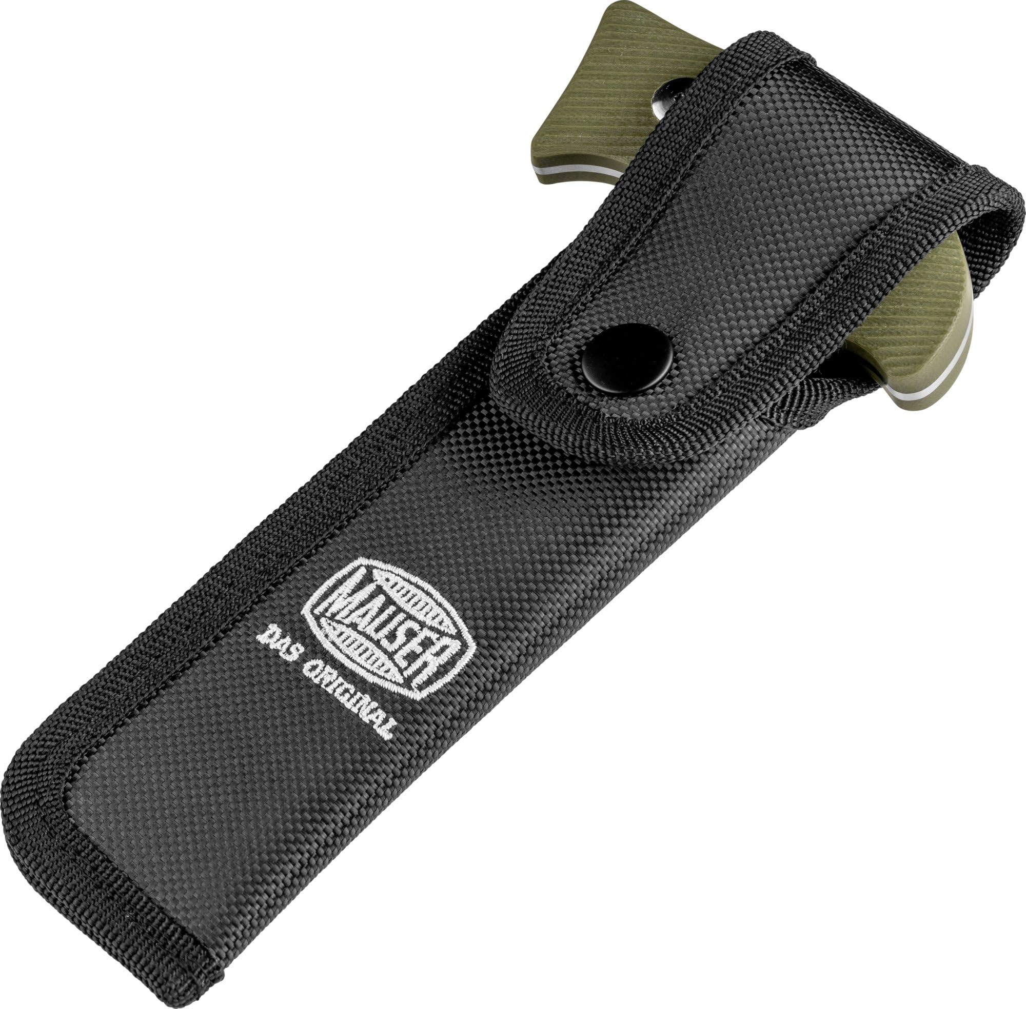 MAUSER Knochensäge für die Jagd Säge mit Cordura Scheide Aufbrechsäge Schlosssäge Astsäge Jagdsäge Knochensäge Handsäge Fleischsäge Zerlegesäge Taschensäge kleine Säge Outdoorsäge