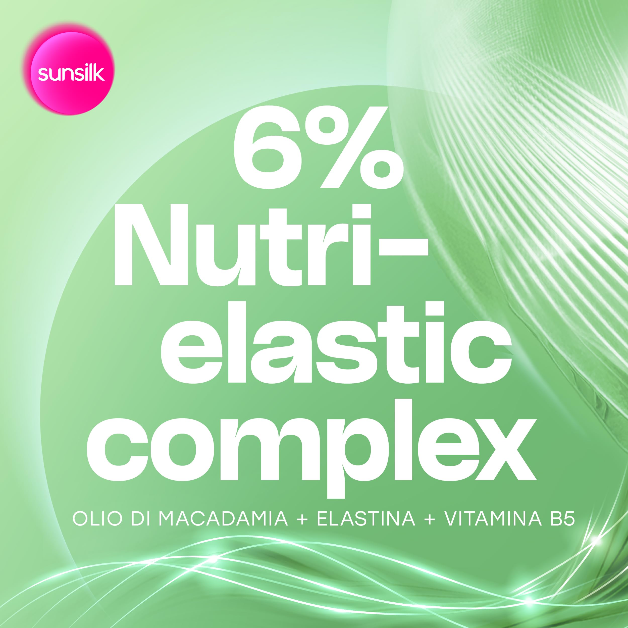 Sunsilk, Shampoo Ricci da Sogno, Shampoo per Capelli Ricci Definiti ed Elastici, Formula Arricchita con Nutri-Elastic Complex 250ml con Olio di Macadamia, Elastina e Vitamina B5, 250ml - 4