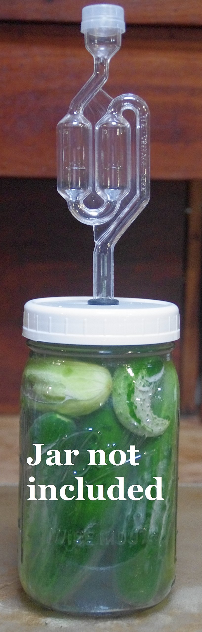 Picklemeister Fermentation, Sauerkraut And Pickle Fermenting Jar wide Mouth Mason Jar Kit, Kimchi, Probiotics (3 Pack)