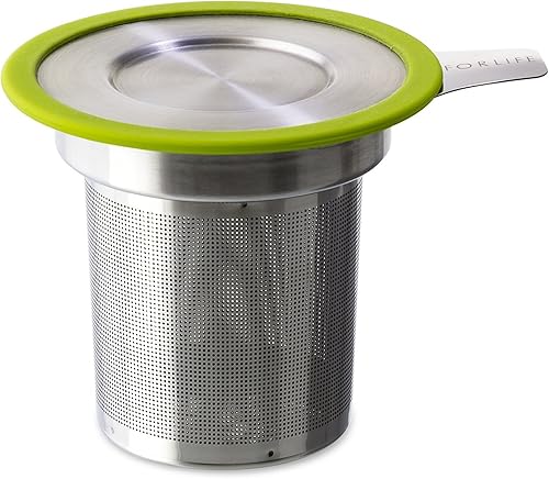 Vista 5 de Infusor de té extrafino para jarro con tapa Forlife, Blanco