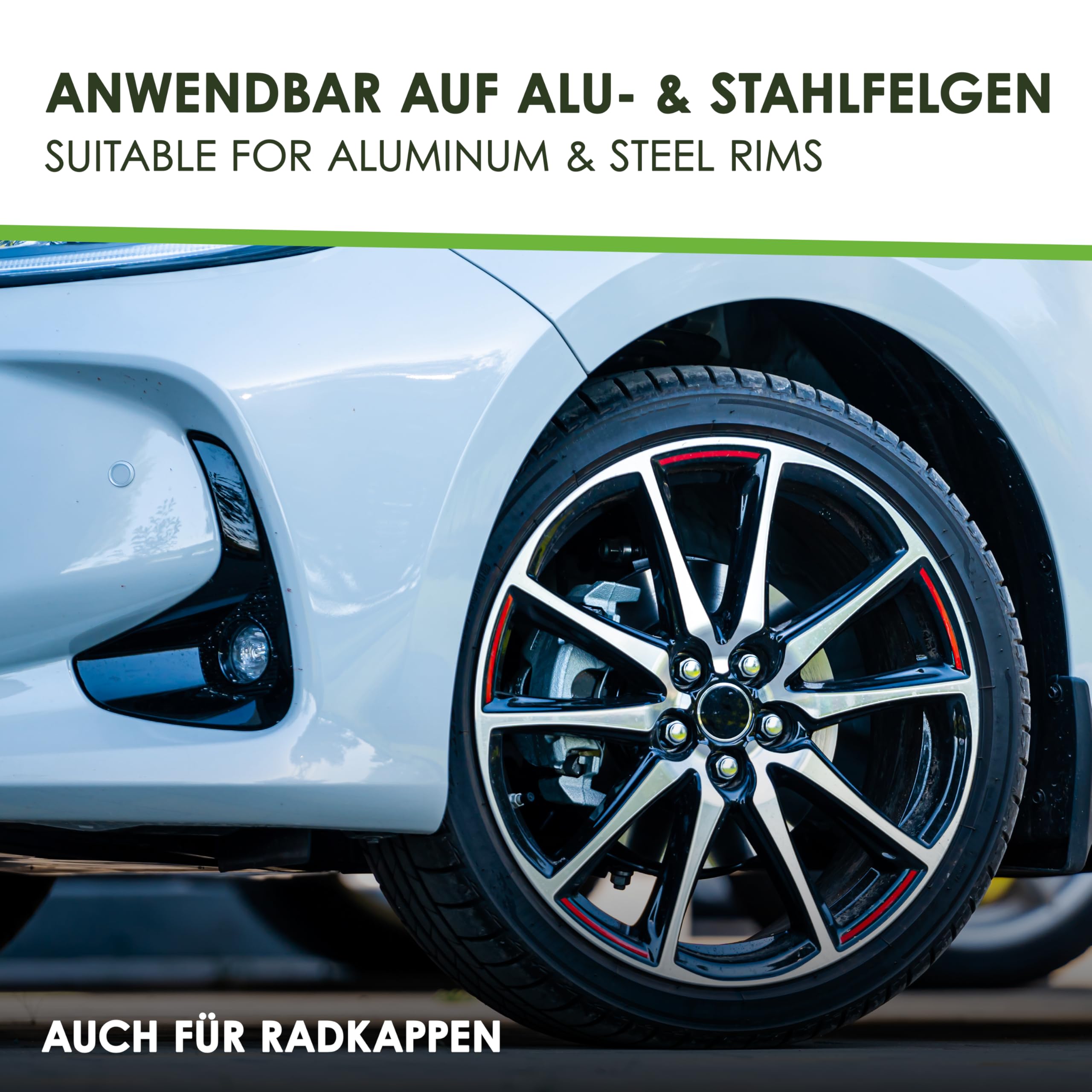 Felgenreiniger für Auto & Motorrad 25L | Saurer Felgen Reiniger effektiv gegen Bremsstaub, Flugrost & hartnäckige Verschmutzungen | Felgenreiniger Alufelgen & Stahlfelgen | Made in Germany