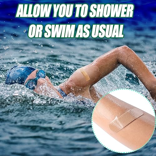 Miniatura 5 de 60 vendajes adhesivos transparentes elásticos impermeables para heridas, parche impermeable, vendajes adhesivos transparentes, película protectora