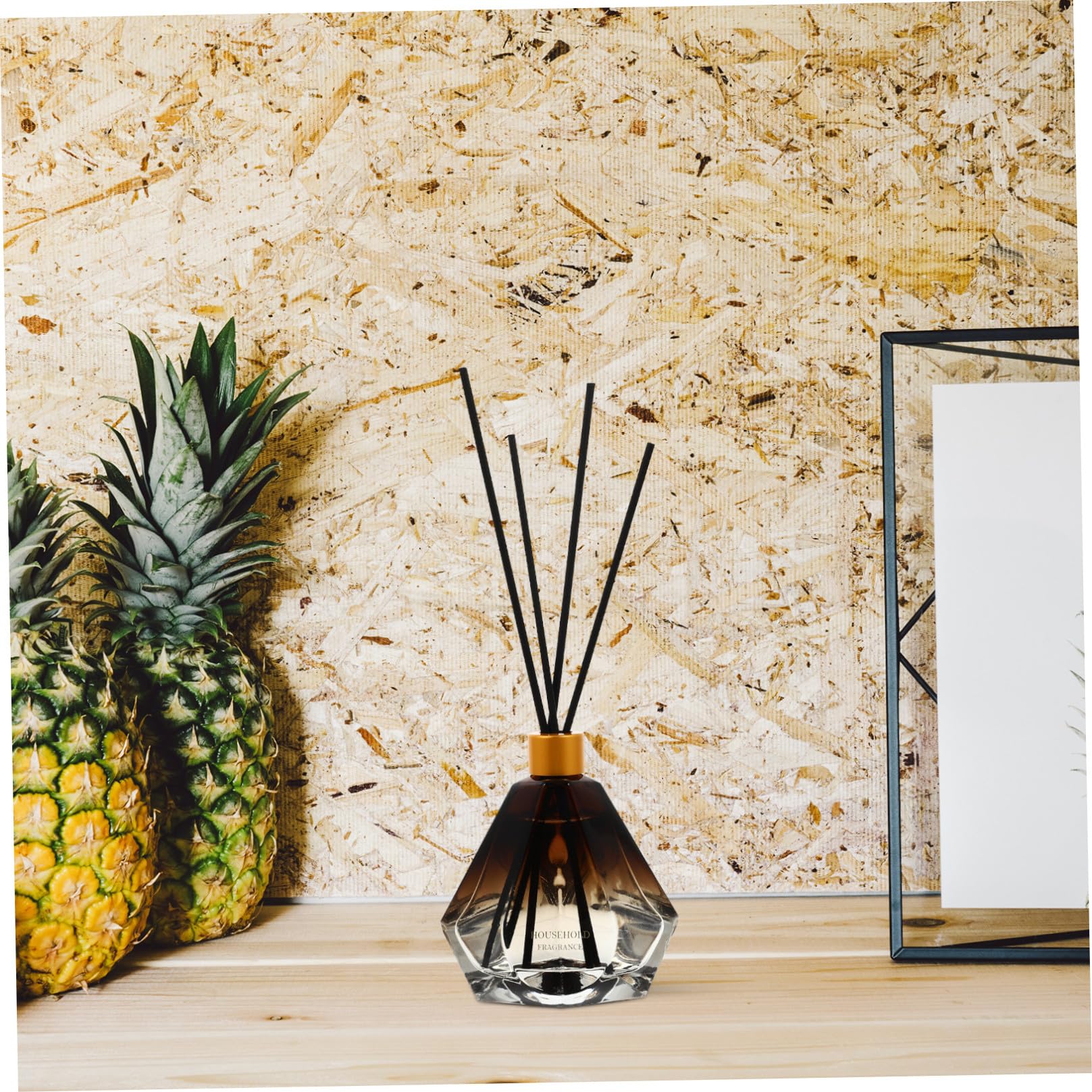 3 Stück Glas Aroma Diffusoren für Schlafzimmer und Badezimmer Dekorativ mit Pflanzenätheröl Erfrischend und Elegant