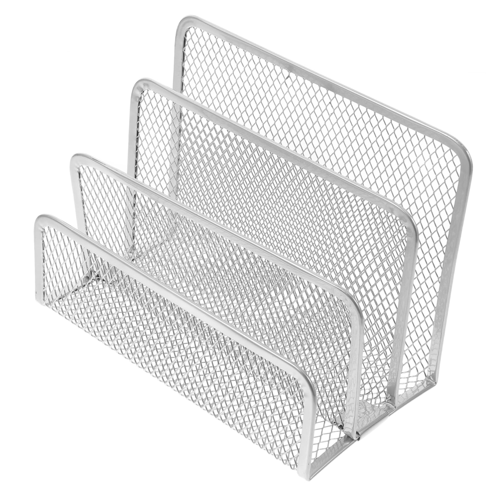 SHINEOFI 5pezzi Organizer Da Scrivania Metallo Con Scomparti Porta Riviste e Documenti Per Ufficio e Casa Design Leggero e Portatile Per Mantenere Ordinato Tuo Spazio Di Lavoro