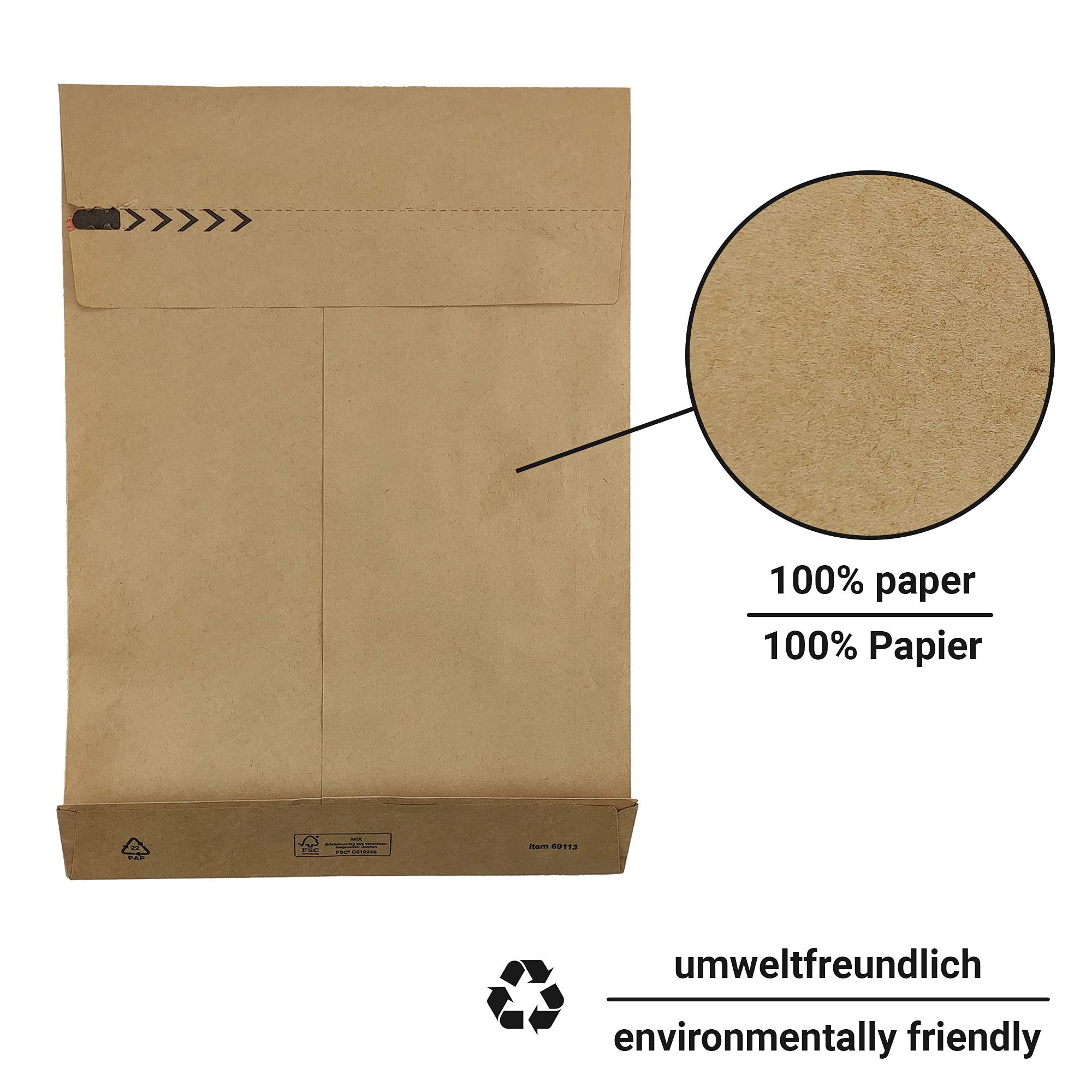 Lot De 50 Cartes Simples Avec Enveloppes Din A6-C6 En Blanc Naturel