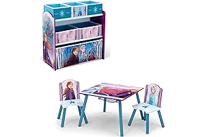 Delta Children Frozen II Kids Table and Chair Set with Storage