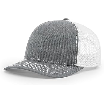 heather grey baseball cap