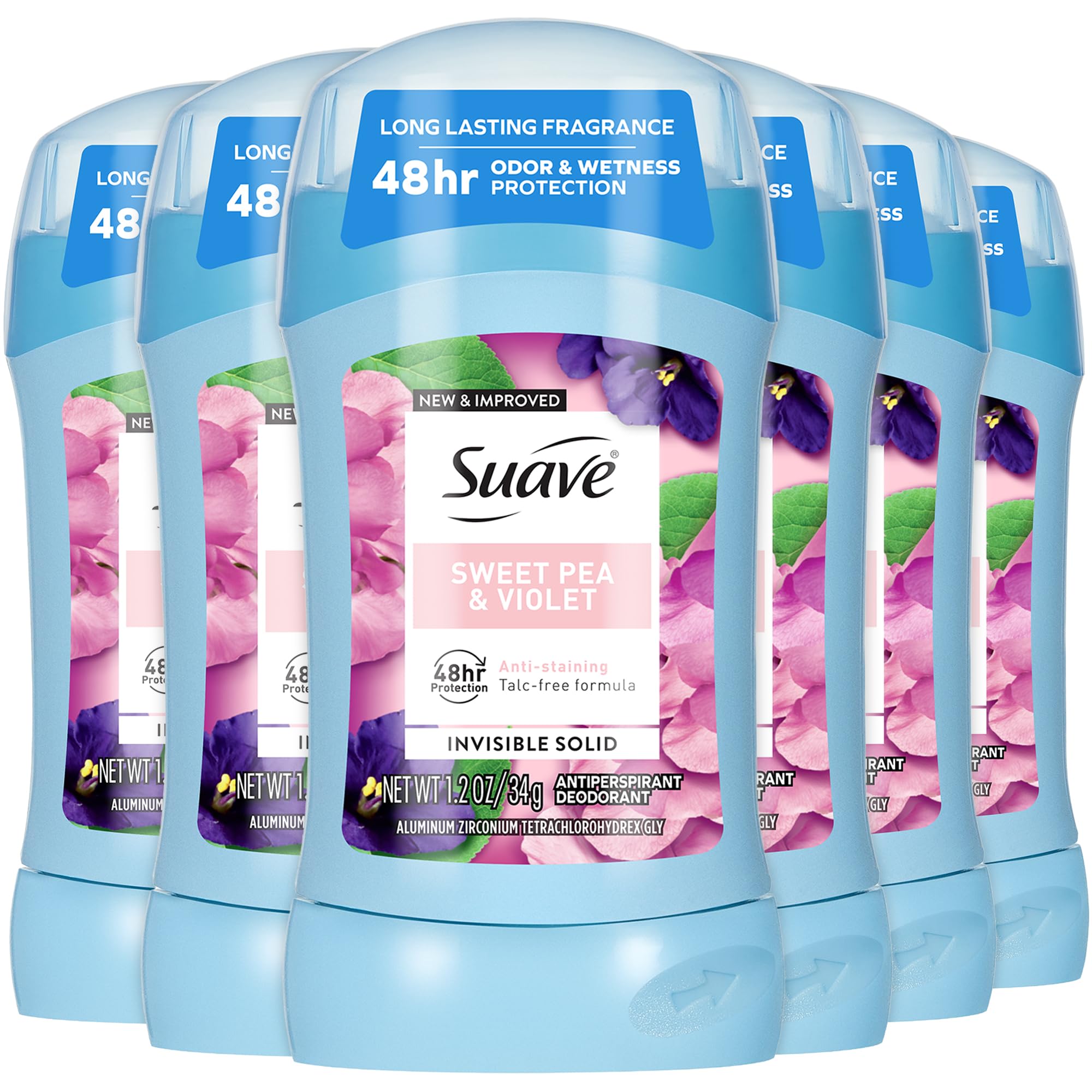 Amazon.com: Suave Deodorant 2.6 Ounce 24Hr Sweet Pea & Violet