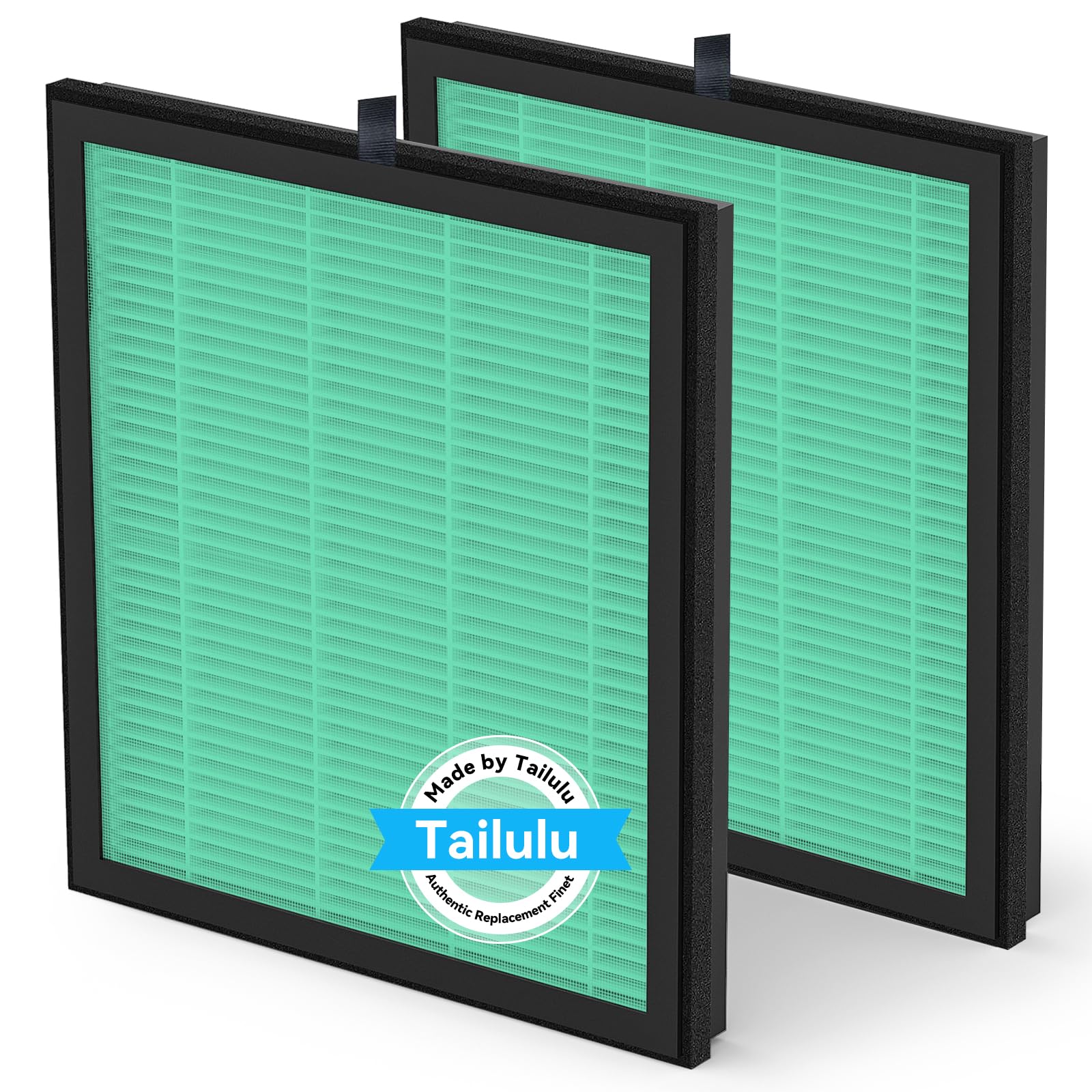 Filtre Tailulu HQKJ-180 lot de 2 pour purifier l'air de la maison contre la poussière
