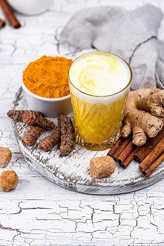 Miniatura 6 de Go-Yogik Mezcla de desintoxicación de cúrcuma Chai de 9 súper especias 3.5 onzas - 50 porciones  Bondad ayurvédica que aumenta la inmunidad  Sin