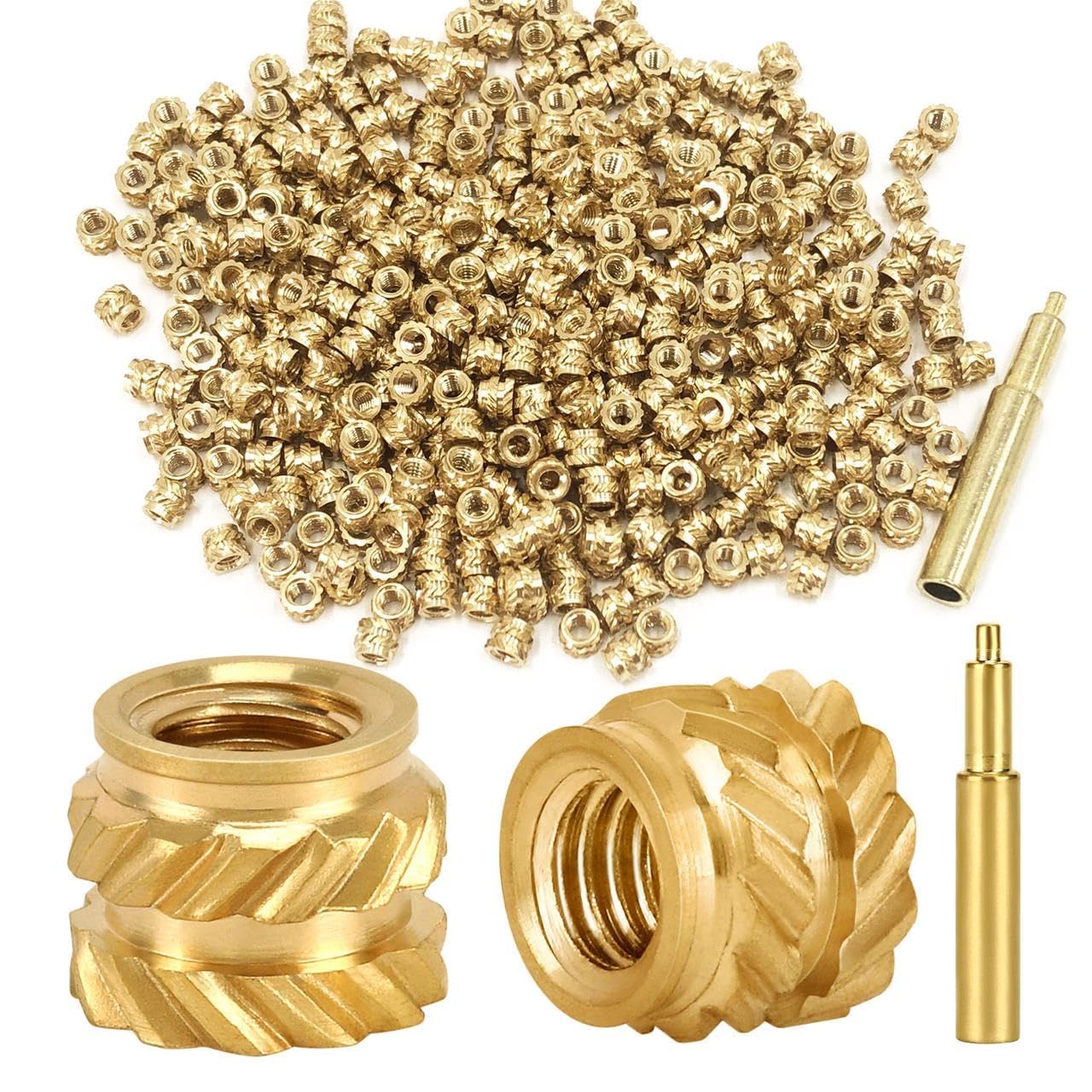 Brass Threaded Inserts - 350 Pcs for 3D Printing -15