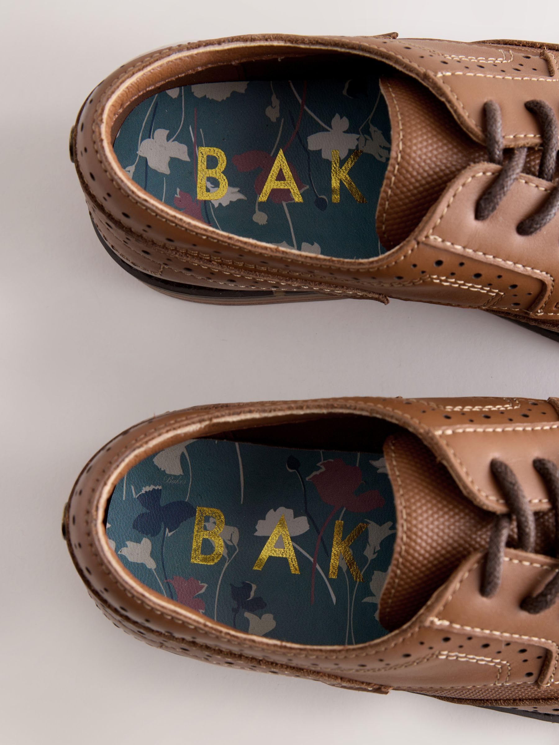 Ragazzo Scarpe Brogue in Pelle Eleganti