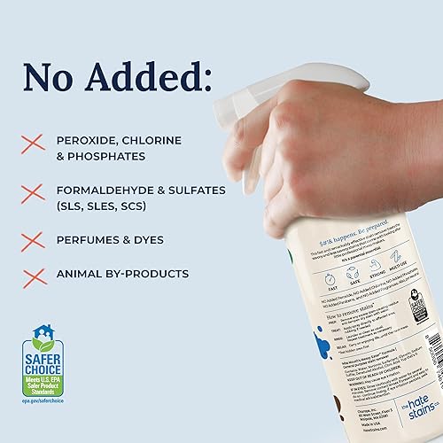 Miniatura 5 de Miss Mouth's Messy Eater Spray para tratar manchas  Quitamanchas de 16 onzas  Productos esenciales para recién nacidos y bebés  Sin limpieza en