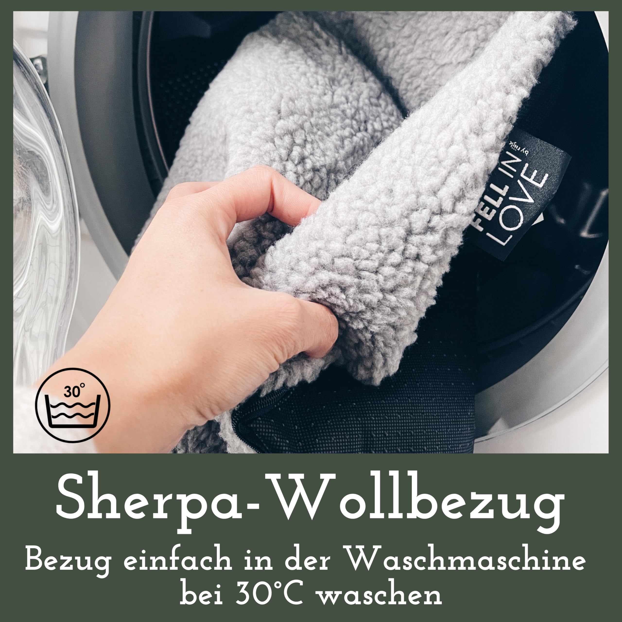 Fellou Heizdecke Katze 60 x 40 cm - Selbstheizende Decke Katze - Waschbar, Knisterfrei & rutschfest - Wärmedecke Hund - Heizmatte Haustier - Kuschelig weiche Wärmematte ohne Strom in beige